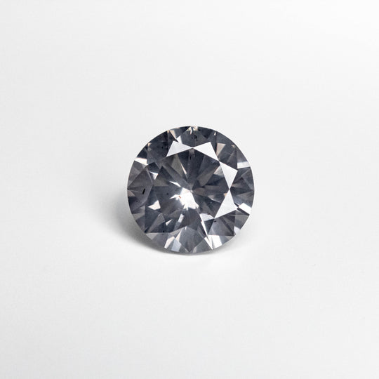 0.53ct 5.25-5.28x3.07 Fancy Grey Round Brilliant 18968-09