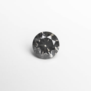0.47ct 4.79-4.82x3.13mm Fancy Grey Round Brilliant 18968-12