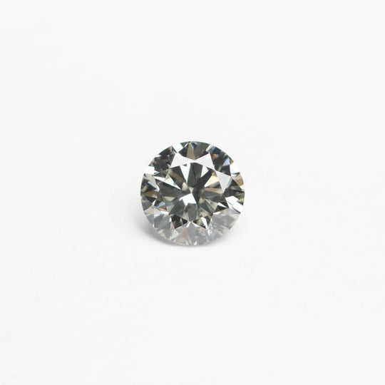 0.37ct 4.49x4.47x2.79mm Fancy Grey Round Brilliant 18968-20