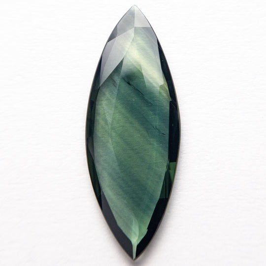 3.29ct 21.28x8.09x1.93mm Marquise Portrait Cut Sapphire 19357-15