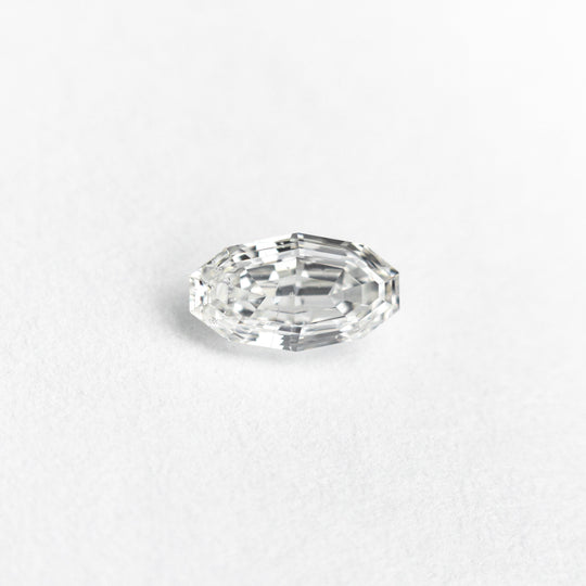 0.45ct 6.48x3.63x2.39mm SI2 G Geo Oval Step Cut 19438-43
