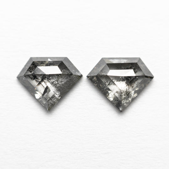 0.76cttw 2pc 5.02x6.04x1.92mm 4.93x6.08x1.87mm Shield Rosecut Matching Pair 19759-04