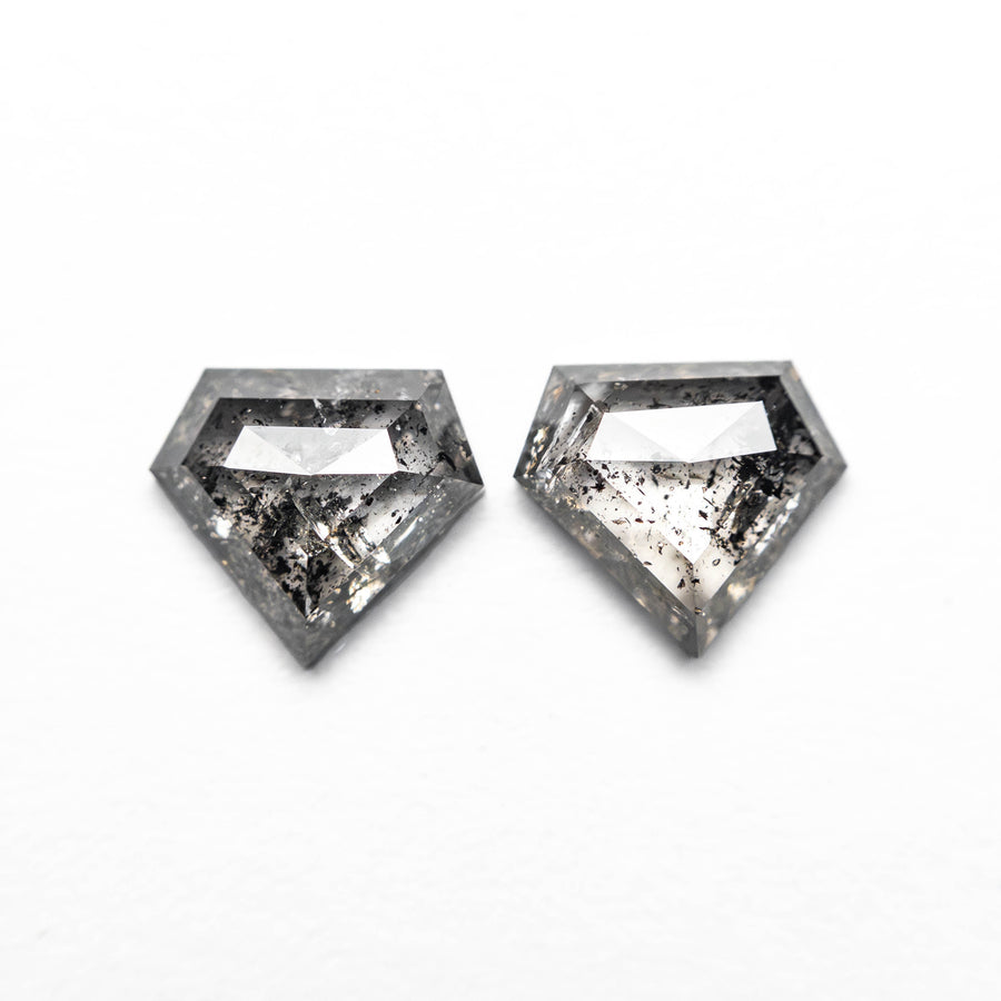 0.84cttw 5.05x5.60x2.01mm 5.06x5.61x1.91mm Shield Rosecut Matching Pair 19760-06