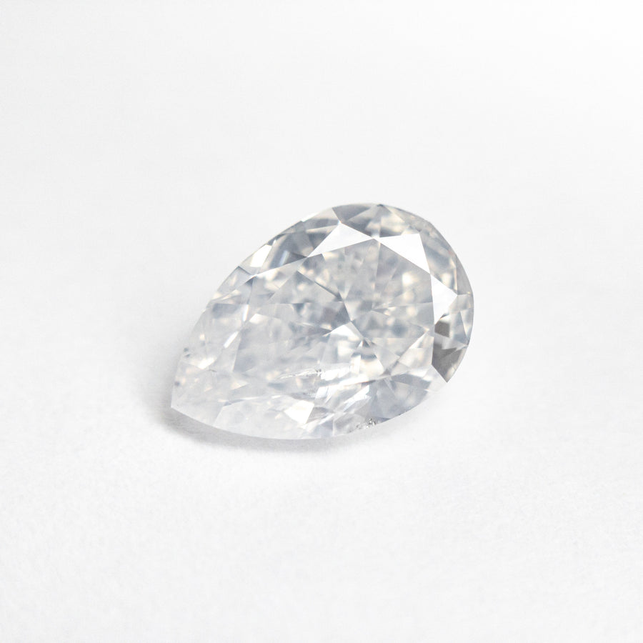 1.62ct 9.31x6.29x3.89mm GIA I2 Fancy White Pear Brilliant 19775-01