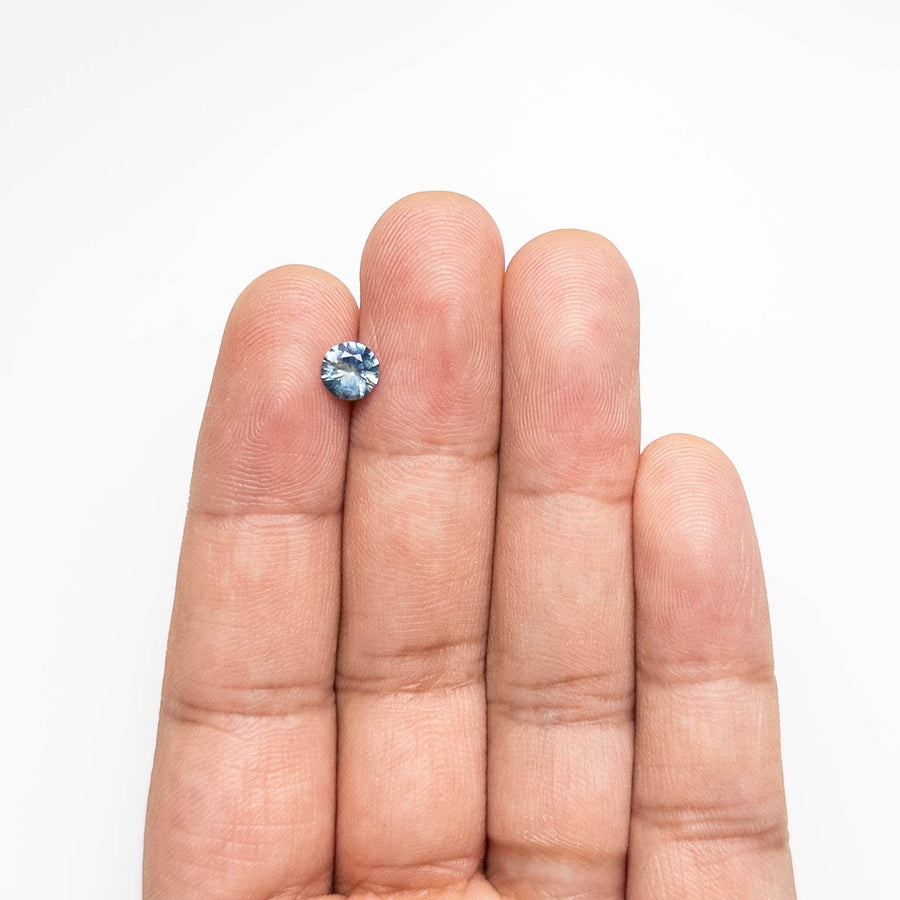 0.83ct 6.00x6.00x3.40mm Round Brilliant Sapphire 19937-15