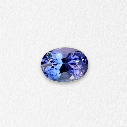2.07 Carat Violet Oval Parti Sapphire