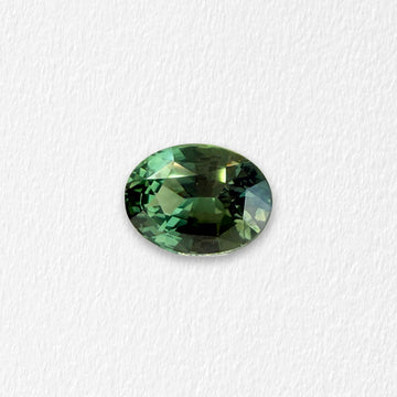 2.0 Carat Blue Green Oval Sapphire
