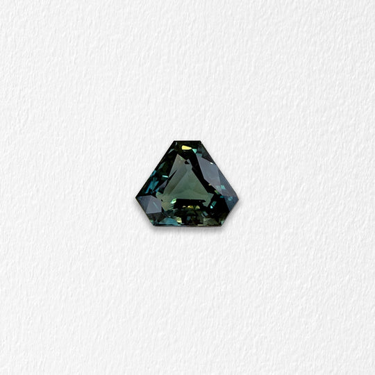 2.10 Carat Green Blue Shield Sapphire