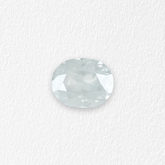 2.36 Carat Grey Opalescent Oval Diamond