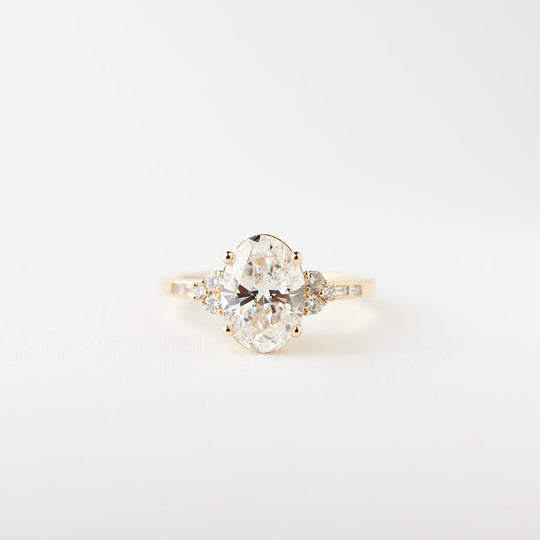 Marigold Ring - 2.05 Carat Oval Lab Diamond