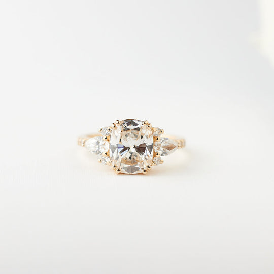 Rosalind Ring - 2.02 Carat Cushion Lab Diamond