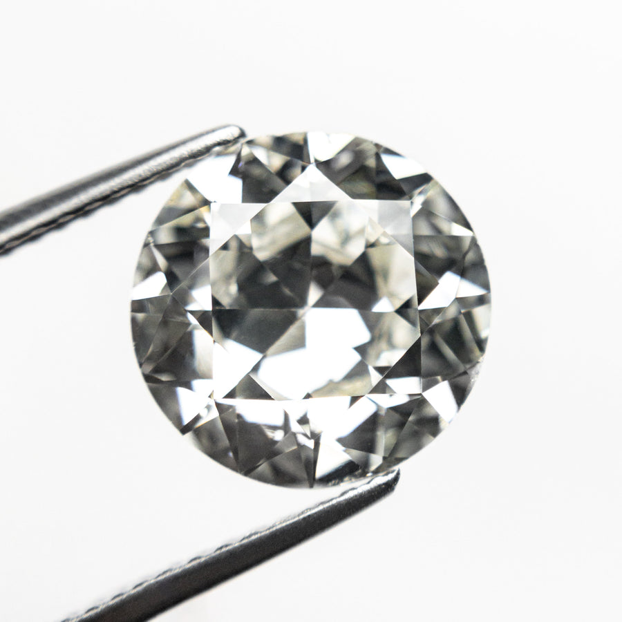 3.65ct 10.59x10.46x5.36mm GIA VS1 K Antique Old European Cut 21678-01