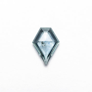 0.66ct 7.91x5.59x1.86mm Shield Rosecut Sapphire 22266-32