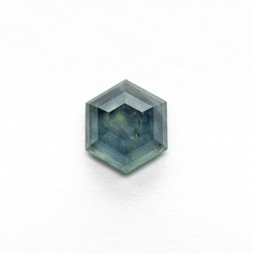 1.49ct 7.44x6.42x3.07mm Hexagon Portrait Cut Sapphire 22266-38