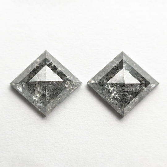 2.32cttw 2pc 8.81x8.13x2.93mm 8.82x8.12x2.93mm Matching Pair Lozenge Rosecut 22343-05