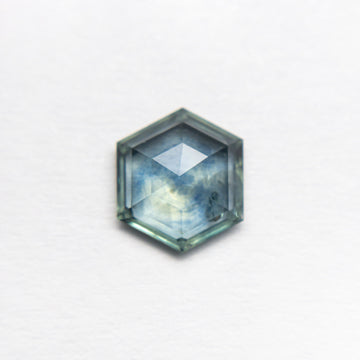 1.16ct 7.64x6.51x2.34mm Hexagon Double Cut Sapphire 22434-55