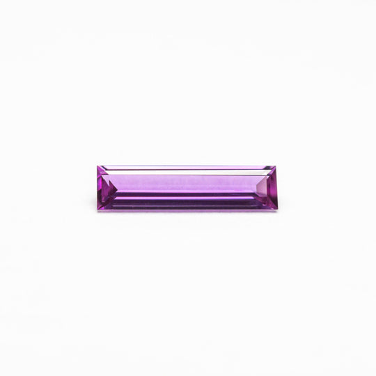 0.24ct 8.01x2.02x1.29mm Baguette Step Cut Sapphire 23136-01