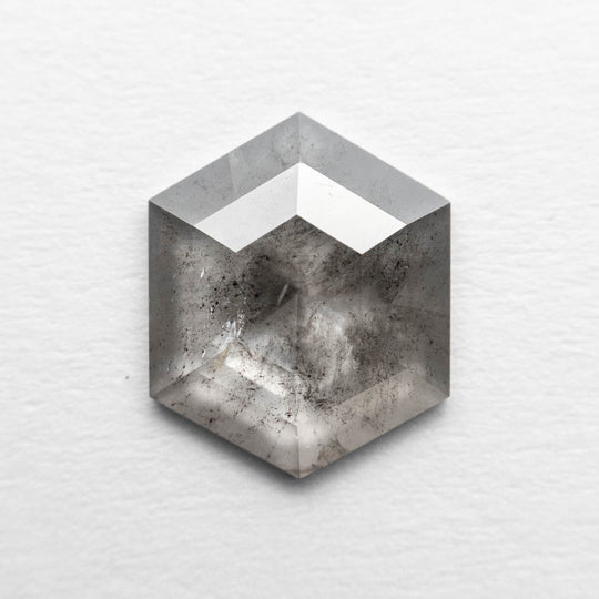 1.40ct 9.41x7.80x2.08mm Hexagon Rosecut 23176-21    