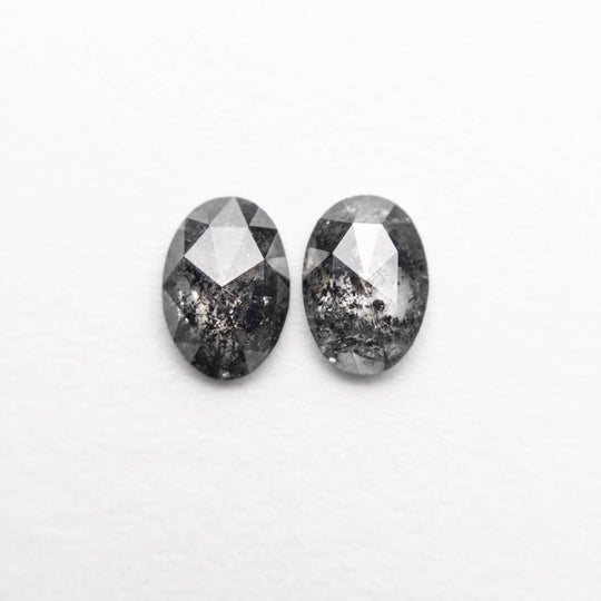 0.51ct 5.14x3.62x1.80mm 5.03x3.57x1.43mm Oval Rosecut Matching Pair 23188-08