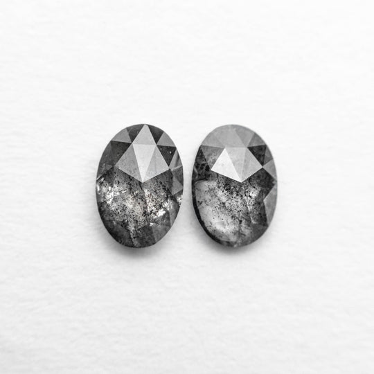 0.63cttw 2pc 5.09x3.62x1.79mm 5.11x3.60x2.25mm Oval Rosecut Matching Pair 23188-09