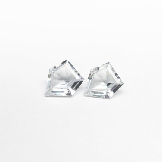 0.29cttw 2pc 3.92x3.44x1.48mm 3.98x3.50x1.52mm Shield Step Cut Sapphire Matching Pair 23396-01