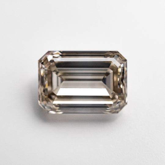 2.01ct 8.23x5.84x3.85mm GIA VS2 U-V Champagne Cut Corner Rectangle Step Cut 23421-01 xx