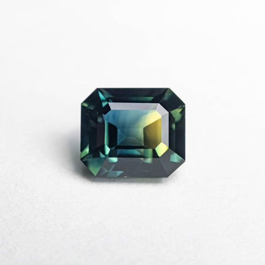 1.28ct 6.40x5.58x3.68mm Cut Corner Rectangle Step Cut Sapphire 23437-17