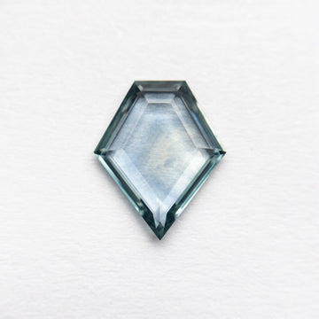 1.24ct 9.51x7.88x1.97mm Shield Portrait Cut Sapphire 23474-16