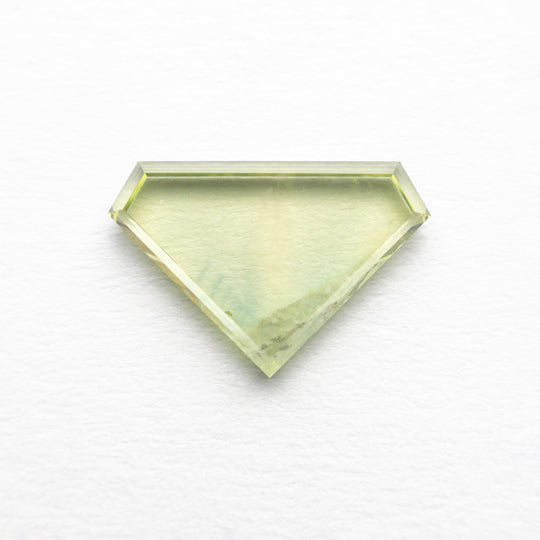 1.24ct 6.59x9.85x1.82mm Shield Portrait Cut Sapphire 23474-27