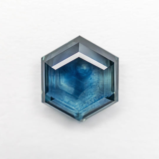 2.02ct 8.33x7.19x3.05mm Hexagon Portrait Cut Sapphire 23474-30