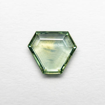 0.99ct 6.39x7.37x1.90mm Shield Portrait Cut Sapphire 23474-33