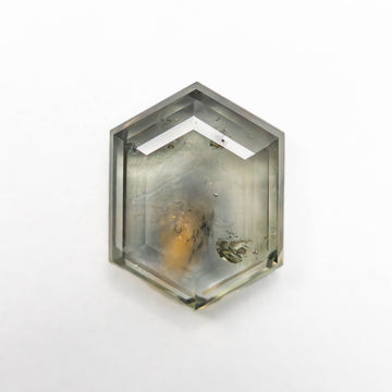 2.40ct 9.43x7.11x2.84mm Hexagon Portrait Cut Sapphire 23474-34