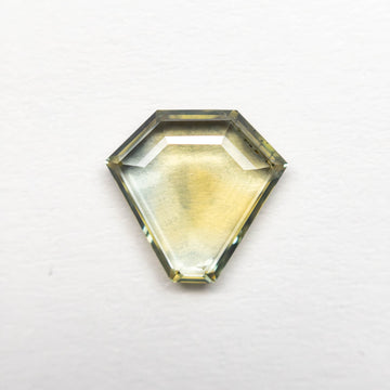 1.17ct 7.50x7.94x2.03mm Shield Portrait Cut Sapphire 23474-47