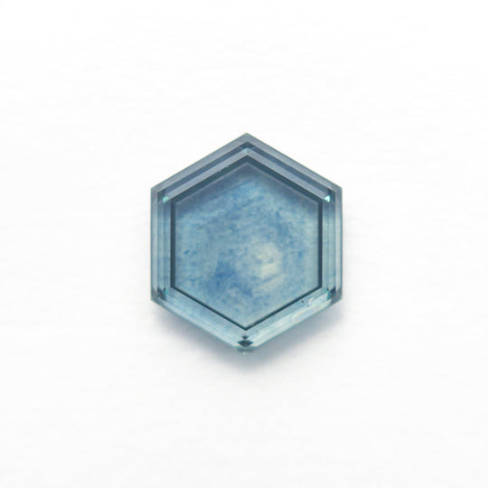 1.57ct 8.15x7.10x2.20mm Hexagon Portrait Cut Sapphire 23474-60