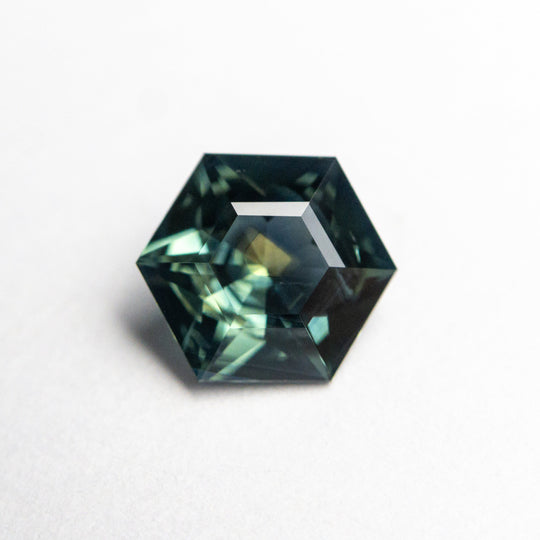 1.11ct 7.05x6.17x3.65mm Hexagon Brilliant Sapphire 23498-02