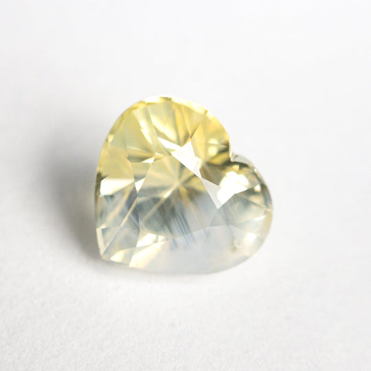 3.21ct 8.24x9.04x6.22mm Heart Brilliant Sapphire 23511-01