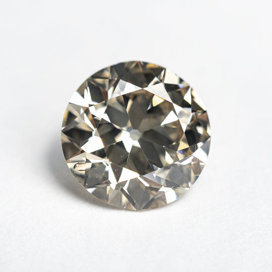 4.05ct 10.51x10.35x5.85mm GIA I1 Q-R Antique Old European Cut 23652-01
