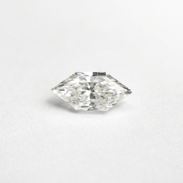 0.63ct 8.21x3.87x3.08mm GIA SI2 G Hexagon Brilliant 23790-01