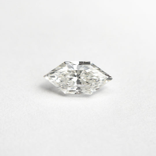 0.63ct 8.21x3.87x3.08mm GIA SI2 G Hexagon Brilliant 23790-01