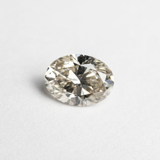 1.03ct 7.42x5.68x3.65mm GIA VVS2 Fancy Yellow-Brown Oval Brilliant 23827-01
