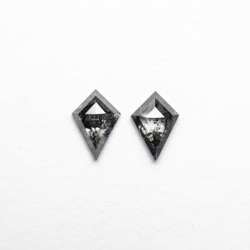 0.73cttw 2pc 6.95x4.74x1.93mm 6.90x4.72x1.92mm Kite Rosecut Matching Pair 23852-04