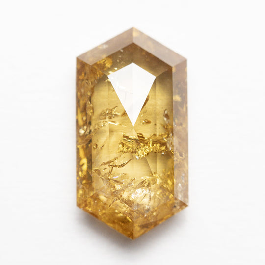 3.91ct 14.03x7.38x3.76mm Hexagon Step Cut 23865-01