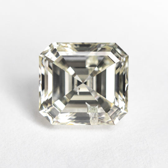 5.01ct 9.97x9.27x6.09mm GIA I1 O-P Cut Corner Square Step Cut 23914-01