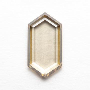 2.00ct 12.41x6.45x2.10mm VS2 C5/C6 Hexagon Portrait Cut 23915-01