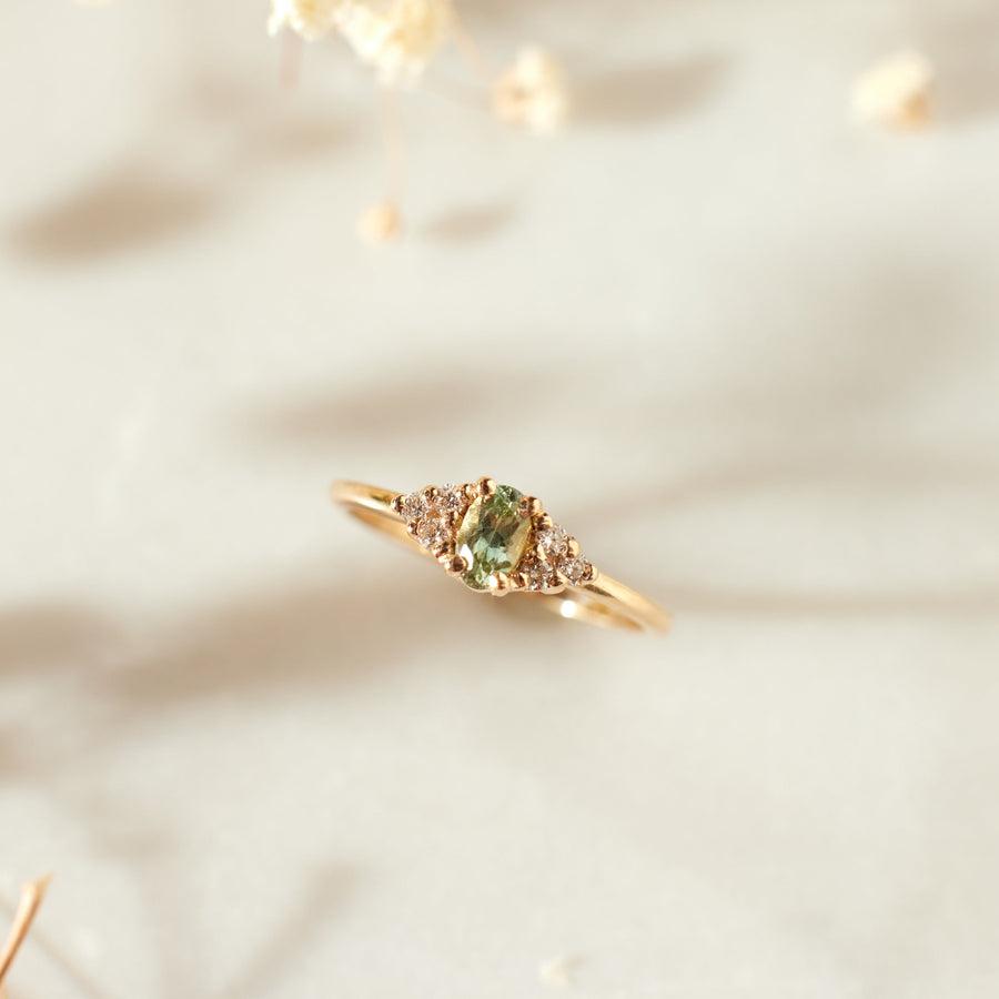 Poppy Ring - Sagebrush Green