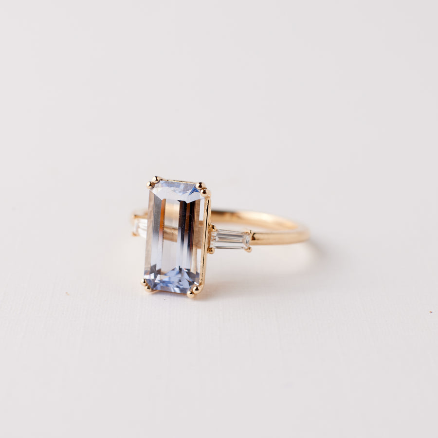 Vivienne Ring - 2.46ct. Light Blue Sapphire