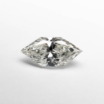 0.91ct 9.48x4.56x3.40mm GIA SI1 J Hexagon Brilliant 24200-01