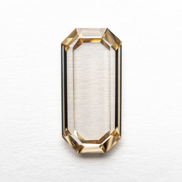 1.21ct 10.84x 5.29x1.73mm GIA VS2 Light Champagne Cut Corner Rectangle Portrait Cut 24218-01