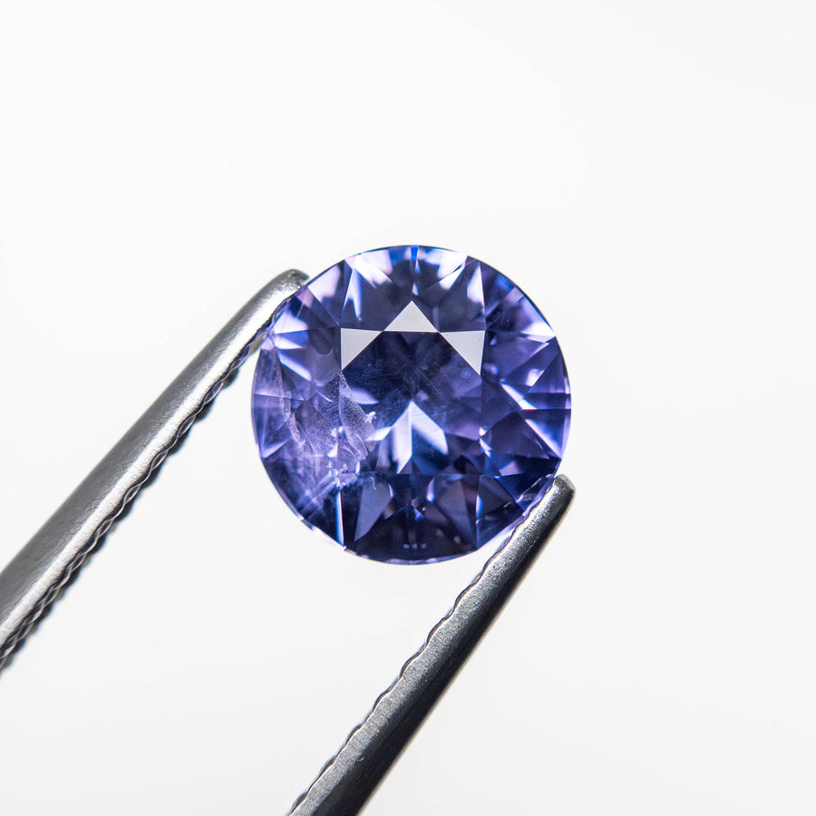 1.24ct 6.40x6.38x4.13mm Round Brilliant Sapphire 24367-01