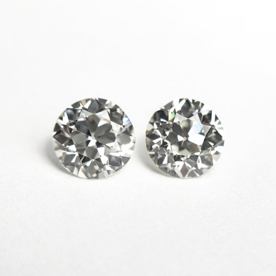 1.05cttw 2pc 5.14x5.07x3.12mm 5.05x4.94x3.35mm VS I-J Old European Cut Matching Pair 24440-01